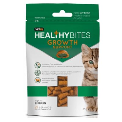 Mark+Chappell HEALTHY BITES GROWTH KITTENS – лакомство за стави и кости