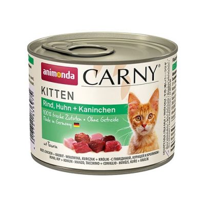 Animonda Carny Kitten BEEF, CHICKEN + RABBIT