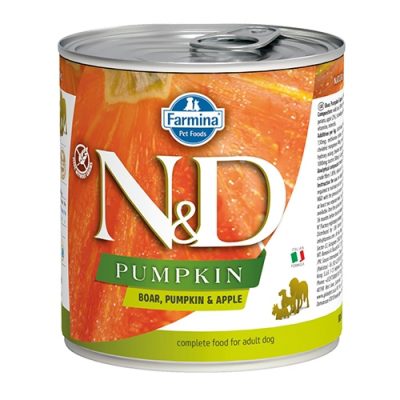 N&D Pumpkin Boar & Apple Can, 285 g