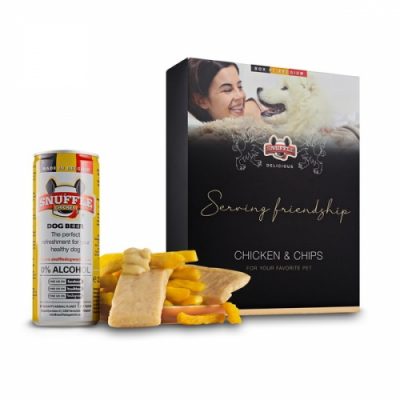 SNUFFLE Delicious Box Chicken & Chips 670g