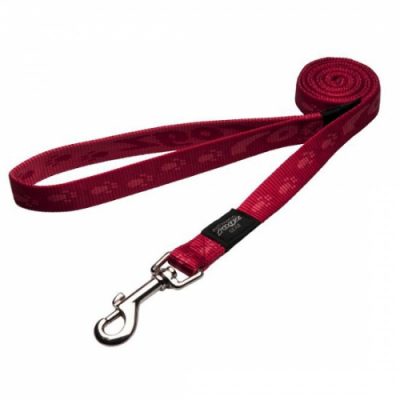 ROGZ Alpinist – Soft Webbing lead RED – кучешки повод