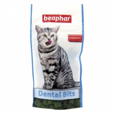 BEAPHAR Dental bits – добавка за чисти и здрави зъби, 35 гр.