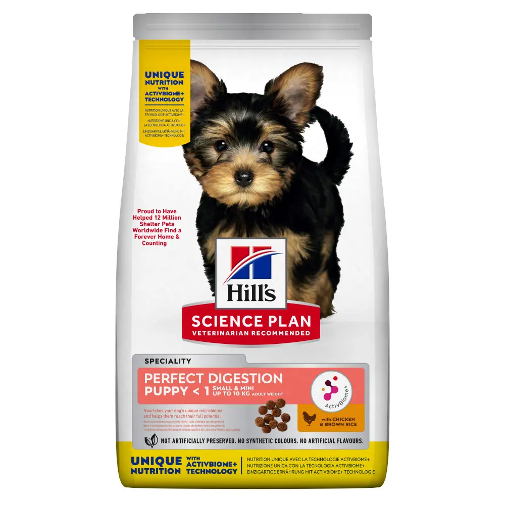 Hill’s Science Plan Puppy Perfect Digestion Small&Mini